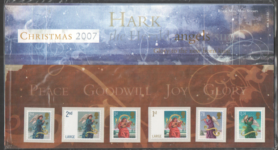 (image for) 2007 Christmas Royal Mail Presentation Pack 404 - Click Image to Close